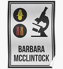BARBARA MCCLINTOCK - Women in Science Poster