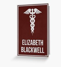 ELIZABETH BLACKWELL - Women in Science Greeting Card
