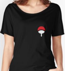 UCHIHA CLAN LITTLE LOGO Women's Relaxed Fit T-Shirt