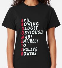 Funny Rowing – Ergometer Quote Classic T-Shirt