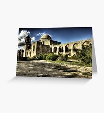 Mission San José y San Miguel de Aguayo Greeting Card
