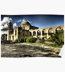 Mission San José y San Miguel de Aguayo Poster