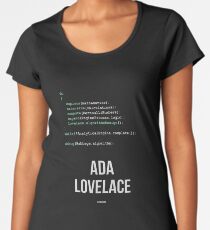 ADA LOVELACE - Women in Science Women's Premium T-Shirt