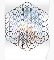 Carina Nebula | Flower of Life Poster