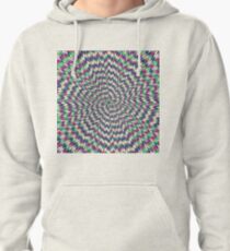 #abstract #blue #psychedelic #pattern #fractal #green #pink #design #decorative #graphic #digital #yellow #illustration #geometric #red #wallpaper #art #explosion #star #illusion #flower #purple Pullover Hoodie