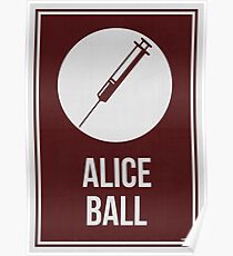 ALICE BALL - Frauen in der Wissenschaft Poster