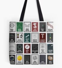 24 Women Who Changed Science. And The World. Tote Bag