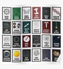 24 Frauen, die die Wissenschaft verändert haben. Und die Welt. Poster