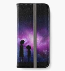 Minimalist Rick and Morty Space Design iPhone Wallet/Case/Skin