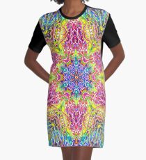 Kachinae Graphic T-Shirt Dress