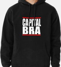 Capital Bra Block Logo Black Pullover Hoodie