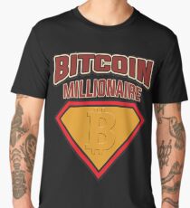 BITCOIN - Bitcoin Millionaire Men's Premium T-Shirt