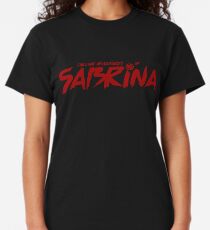Chilling Adventures of Sabrina- Red Font Classic T-Shirt