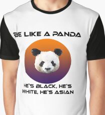 Panda - gegen Rassismus Grafik T-Shirt