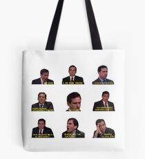 Bolsa de tela Michael Scott cita de la oficina