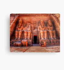 Abu Simbel Metal Print
