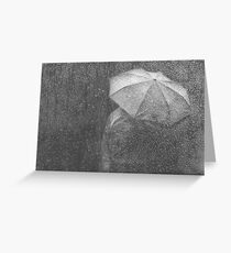 Raining again Greeting Card