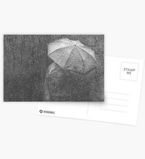 Raining again Postcards