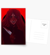 Postales rojo