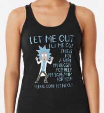 This Is Not a Shirt! Rick and Morty™ Racerback Tank Top