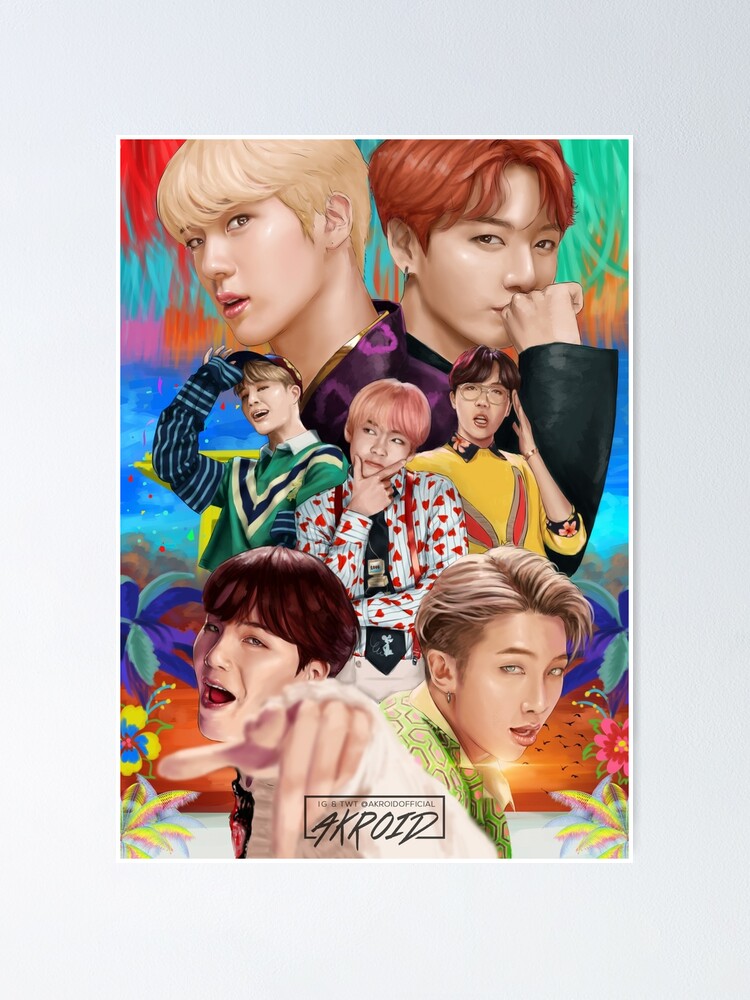 Poster Bts Love Yourself BTS ARMY, BTS ARMY ID, KPOP
