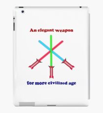 Lightsaber Elegant iPad Case/Skin