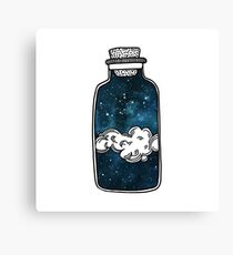 Galaxy in a Jar Canvas Print