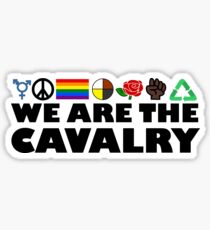 We Are the Cavalry Sticker