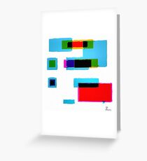 From the top, looking down. Greeting Card