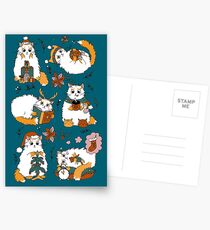 Postales Gatos de navidad