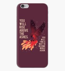 "Du wirst über die Asche steigen" Phoenix iPhone-Hülle & Cover