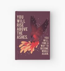 "Du wirst über die Asche steigen" Phoenix Notizbuch