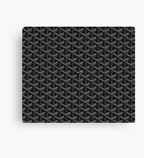 Black goyard Canvas Print