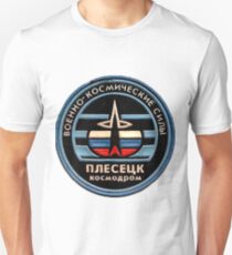 Plesetsk-Kosmodrom-Logo Unisex T-Shirt