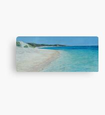 CRYSTAL COAST Canvas Print