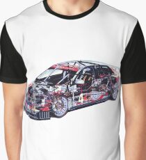 Road Racer Laid Bare Graphic T-Shirt