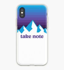 Beachten Sie die Berge der 90er Jahre iPhone-Hülle & Cover
