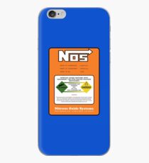 NOS Nitrous Bottle Label iPhone Case