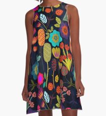 Magical night garden A-Line Dress