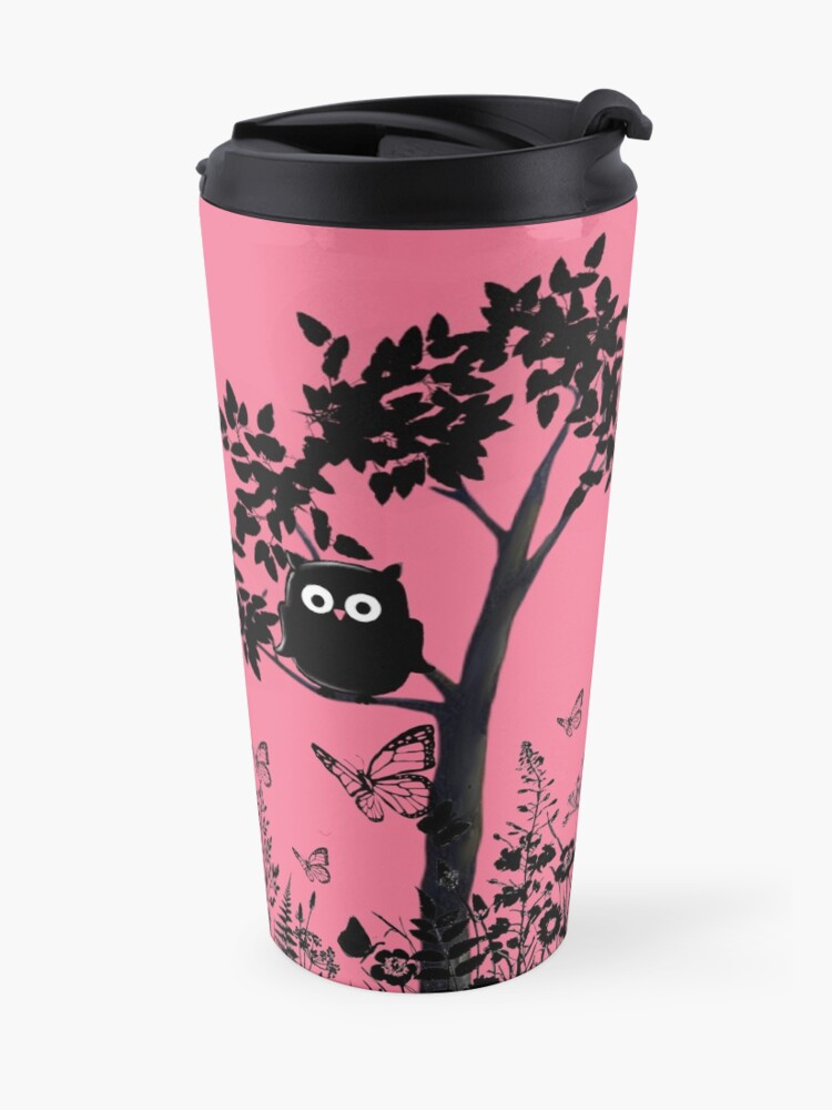 "owl" Travel Mug by susanaart Redbubble