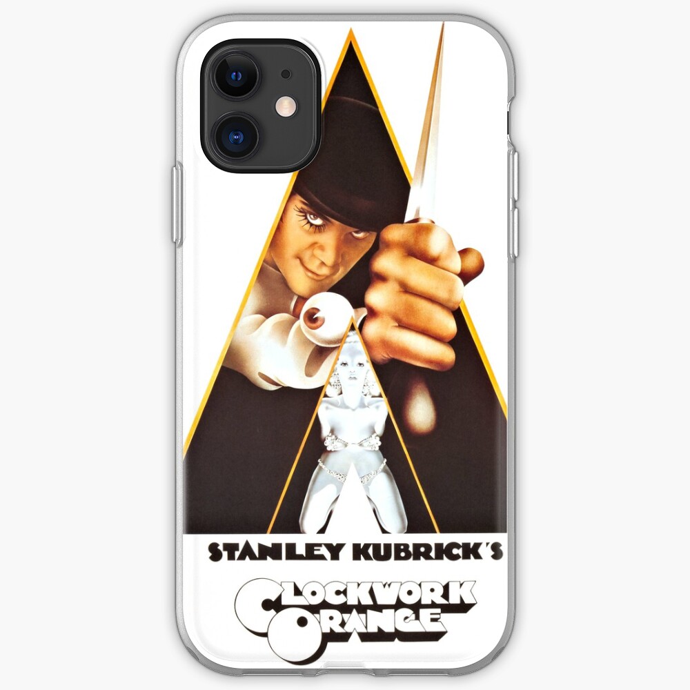 Vintage 1971 A Clockwork Orange, Posters, Movie, Retro iPhone Case & Cover