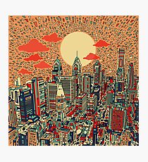 philadelphia panorama 2 Photographic Print