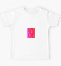 Red Mist and flowers Kids Tee