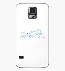 Fröhliches Neues Jahr New York Hülle & Klebefolie für Samsung Galaxy