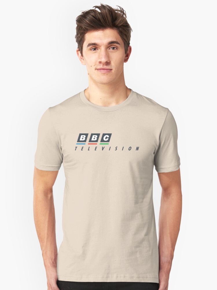 Alternate view of BBC television circa 1988 Slim Fit T-Shirt