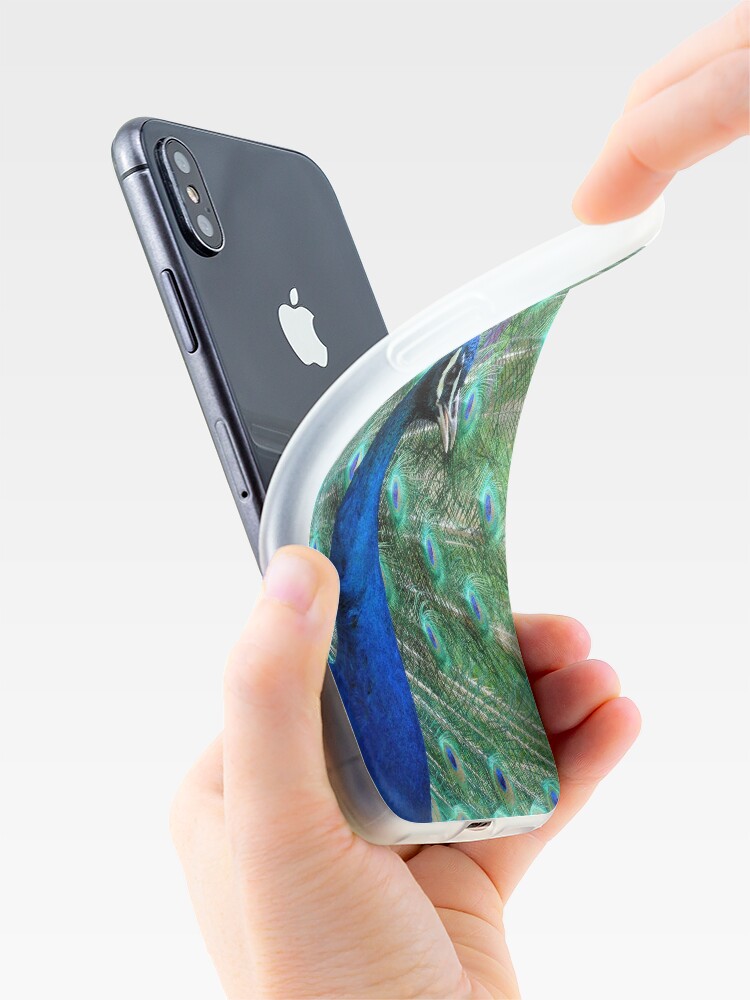 Alternate view of Peacock in bloom iPhone Case & Cover