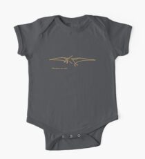 Pteranodons Are Cool (Dark Shirt 1) Baby Body Kurzarm