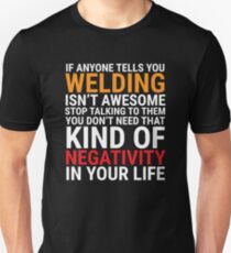 Funny Welder Welding Is Awesome T-shirt Unisex T-Shirt