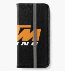 KTM Rennen iPhone Flip-Case/Hülle/Klebefolie