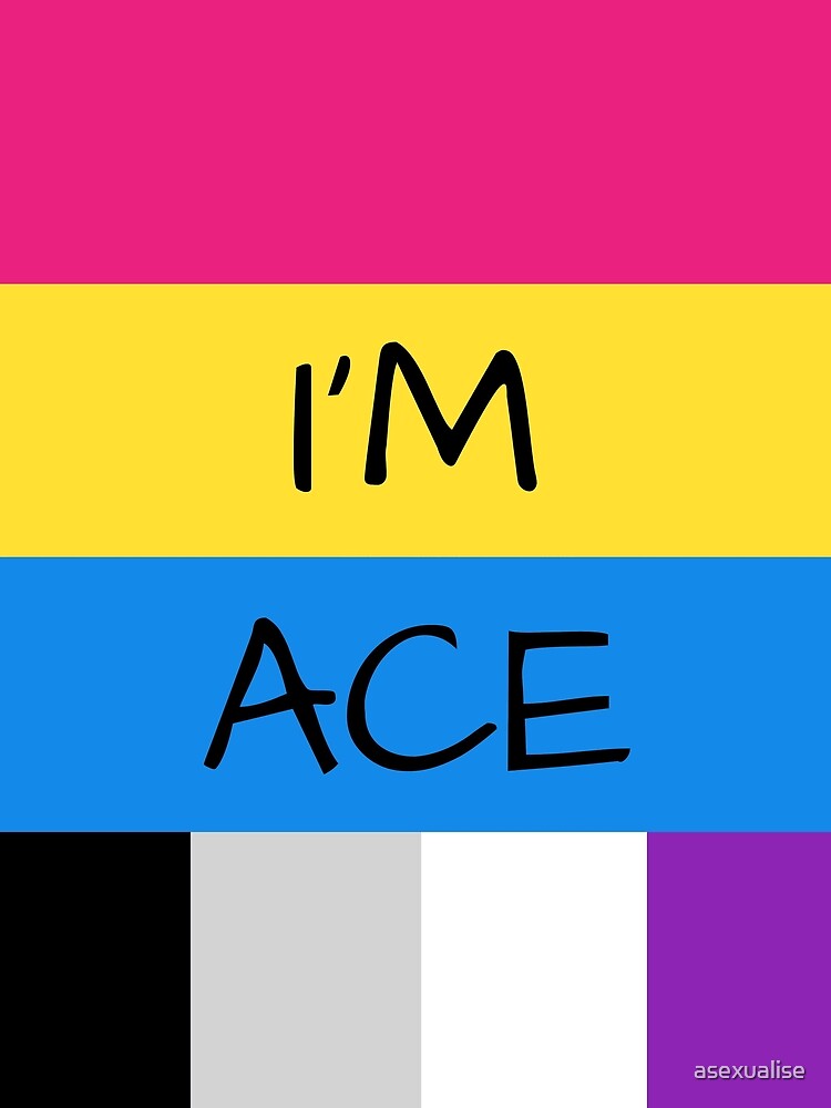 Panromantic Flag Asexual Flag Asexual Im Ace T Shirt T Shirt By 